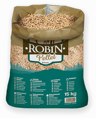 worek pelletu opałowego Robin do kupienia w Witkowie lub sklepie internetowym